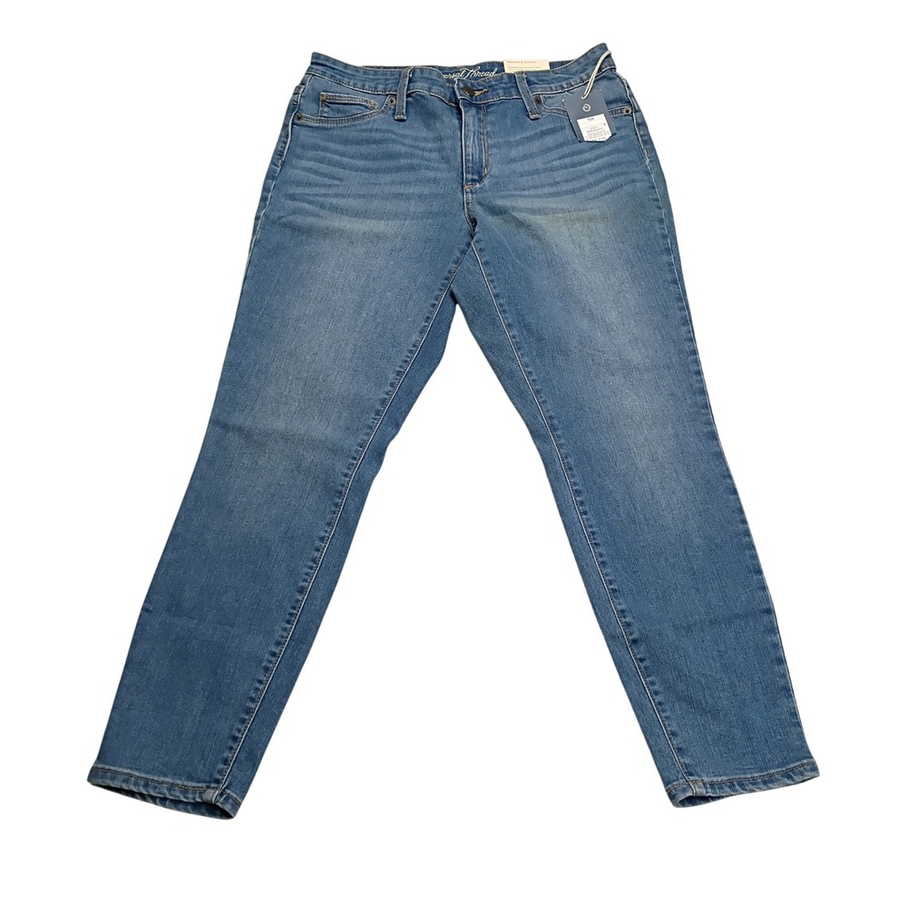 Universal Thread High Rise Jegging Womens 10S Blue New Smooths & Sculpts Denim